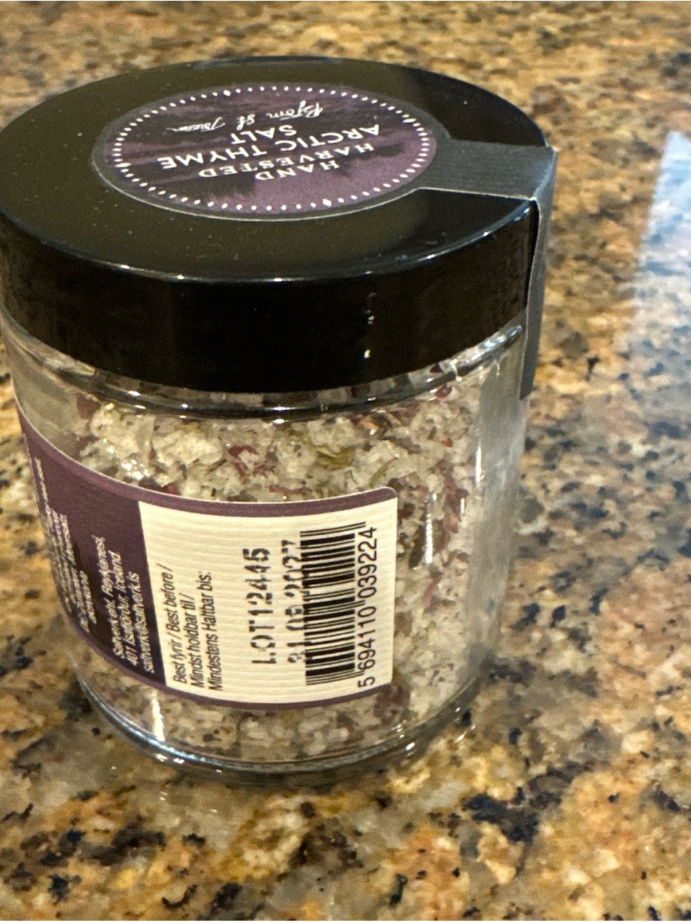 Artic Thyme Sea Salt - Gourmet, Hand Harvested - 2.82 Oz Jar
Saltwerk - Picture 4 of 4